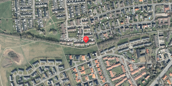 Oversvømmelsesrisiko fra vandløb på Harevænget 92, 4200 Slagelse