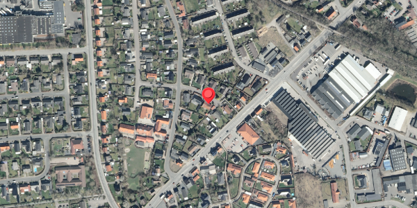 Oversvømmelsesrisiko fra vandløb på Hegnet 6, . , 4200 Slagelse
