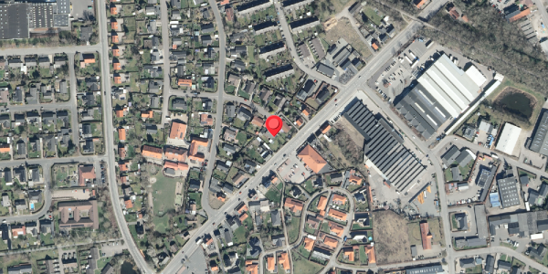 Oversvømmelsesrisiko fra vandløb på Hegnet 8, 4200 Slagelse