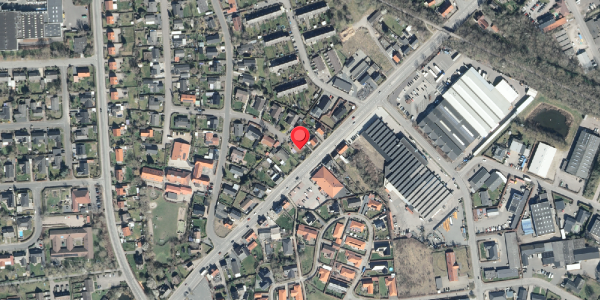 Oversvømmelsesrisiko fra vandløb på Hegnet 10, . , 4200 Slagelse