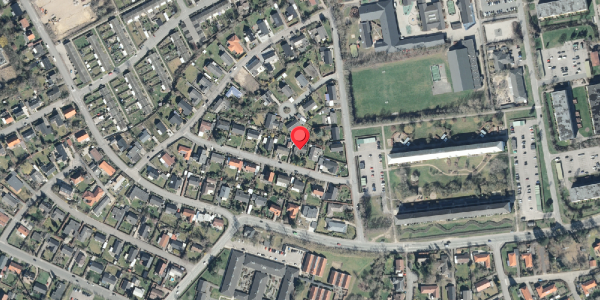 Oversvømmelsesrisiko fra vandløb på Heimdalsvej 13, 4200 Slagelse
