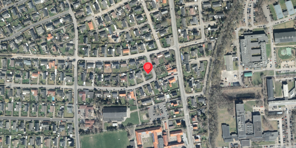 Oversvømmelsesrisiko fra vandløb på Helgesvej 2, 4200 Slagelse