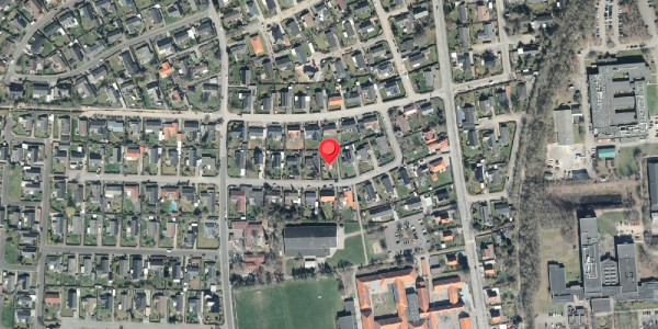 Oversvømmelsesrisiko fra vandløb på Helgesvej 8, 4200 Slagelse