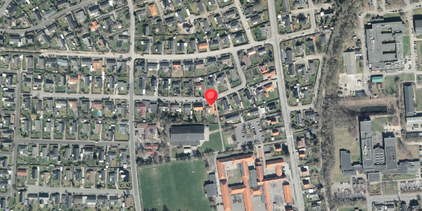 Oversvømmelsesrisiko fra vandløb på Helgesvej 9B, 4200 Slagelse