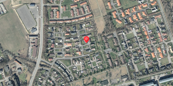 Oversvømmelsesrisiko fra vandløb på Herningvej 10, 4200 Slagelse