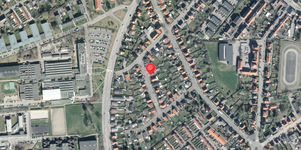 Oversvømmelsesrisiko fra vandløb på Hostrupsgade 5, 4200 Slagelse