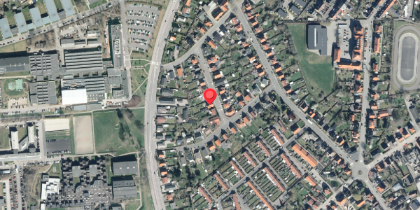 Oversvømmelsesrisiko fra vandløb på Hostrupsgade 14, . , 4200 Slagelse
