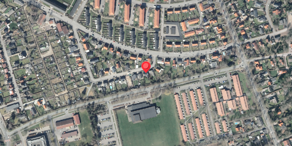 Oversvømmelsesrisiko fra vandløb på Irisvej 5, 4200 Slagelse