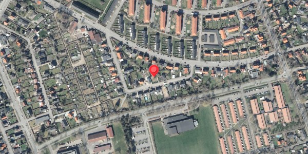 Oversvømmelsesrisiko fra vandløb på Irisvej 10, 4200 Slagelse