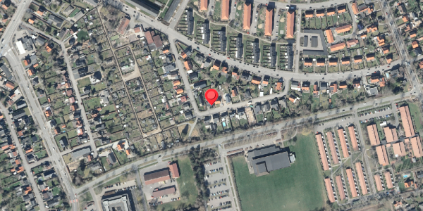 Oversvømmelsesrisiko fra vandløb på Irisvej 16, 4200 Slagelse
