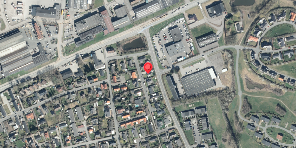 Oversvømmelsesrisiko fra vandløb på Jupitervej 5, . , 4200 Slagelse