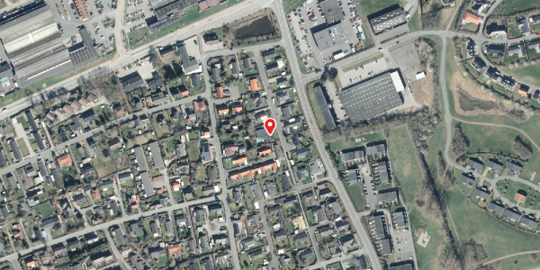 Oversvømmelsesrisiko fra vandløb på Jupitervej 10, . , 4200 Slagelse