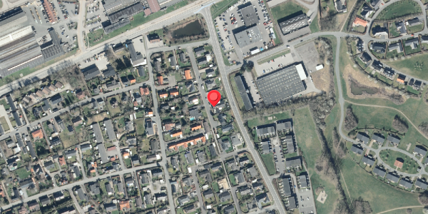 Oversvømmelsesrisiko fra vandløb på Jupitervej 11, . , 4200 Slagelse