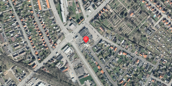 Oversvømmelsesrisiko fra vandløb på Jyllandsvej 6, 4200 Slagelse