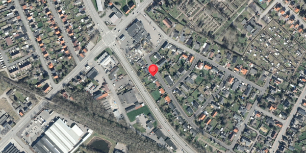 Oversvømmelsesrisiko fra vandløb på Jyllandsvej 14, . , 4200 Slagelse