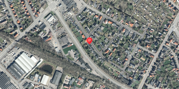 Oversvømmelsesrisiko fra vandløb på Jyllandsvej 22, . , 4200 Slagelse