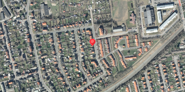 Oversvømmelsesrisiko fra vandløb på Kastanievej 11, 4200 Slagelse