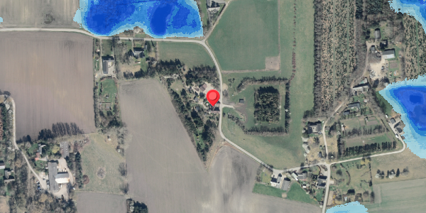 Oversvømmelsesrisiko fra vandløb på Kildemarksvej 21, 4200 Slagelse