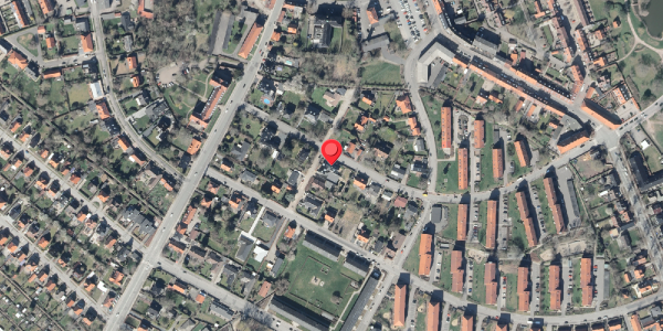Oversvømmelsesrisiko fra vandløb på Klostergade 6, 4200 Slagelse