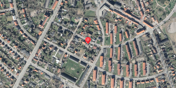 Oversvømmelsesrisiko fra vandløb på Klostergade 10, 4200 Slagelse