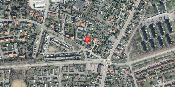 Oversvømmelsesrisiko fra vandløb på Lillevangsvej 2, 4200 Slagelse