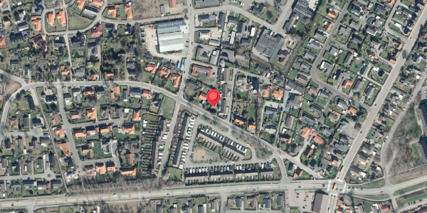 Oversvømmelsesrisiko fra vandløb på Lillevangsvej 14, . , 4200 Slagelse