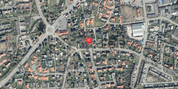 Oversvømmelsesrisiko fra vandløb på Lillevangsvej 42, . , 4200 Slagelse