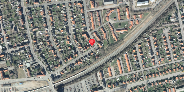 Oversvømmelsesrisiko fra vandløb på Lindevej 21, 4200 Slagelse