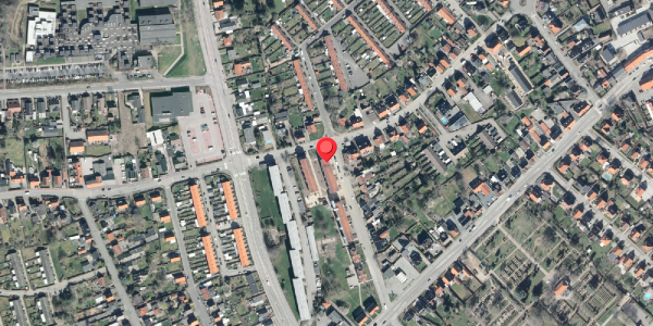 Oversvømmelsesrisiko fra vandløb på Marievej 21, 1. th, 4200 Slagelse
