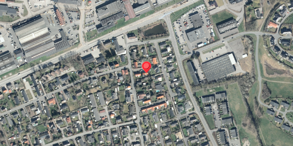 Oversvømmelsesrisiko fra vandløb på Pantholm 11E, . , 4200 Slagelse