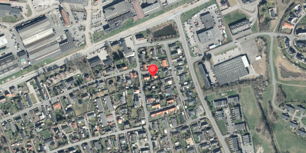 Oversvømmelsesrisiko fra vandløb på Pantholm 11F, . , 4200 Slagelse