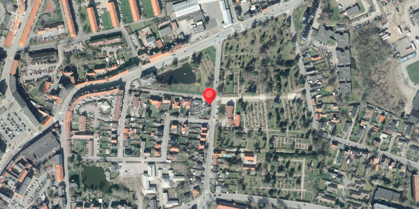 Oversvømmelsesrisiko fra vandløb på Parkvej 2, 4200 Slagelse