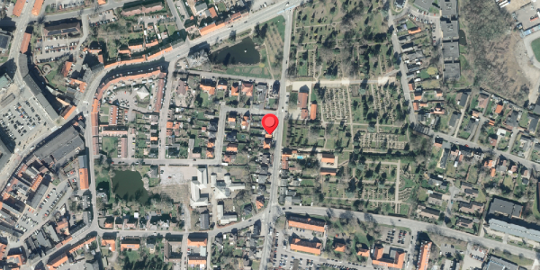 Oversvømmelsesrisiko fra vandløb på Parkvej 8, . , 4200 Slagelse