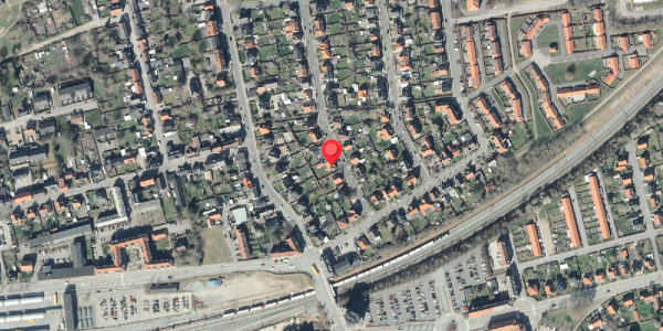 Oversvømmelsesrisiko fra vandløb på Platanvej 7, 4200 Slagelse