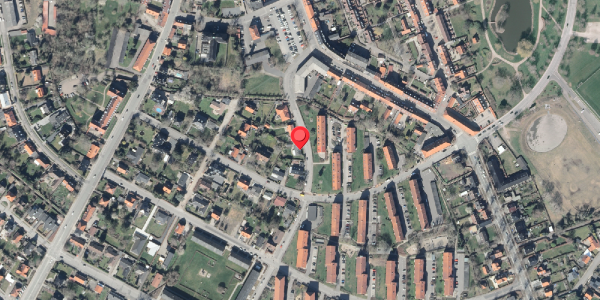 Oversvømmelsesrisiko fra vandløb på Priorgade 8, 4200 Slagelse