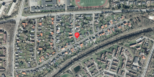 Oversvømmelsesrisiko fra vandløb på Ribisvej 2, . , 4200 Slagelse