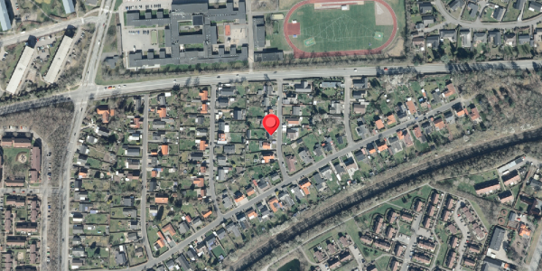 Oversvømmelsesrisiko fra vandløb på Ribisvej 7, . , 4200 Slagelse