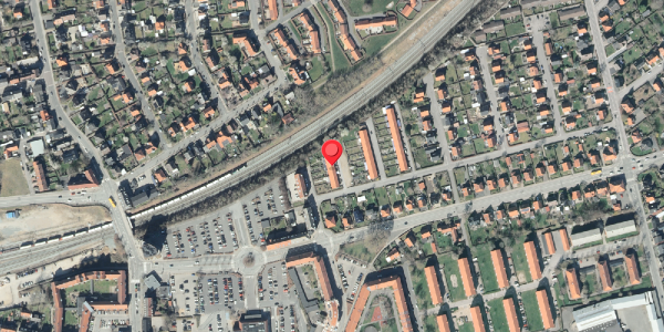 Oversvømmelsesrisiko fra vandløb på Skellet 8, 4200 Slagelse