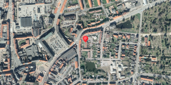 Oversvømmelsesrisiko fra vandløb på Skolegade 1B, . , 4200 Slagelse