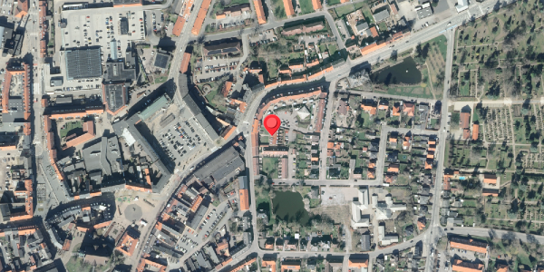 Oversvømmelsesrisiko fra vandløb på Skolegade 1D, . , 4200 Slagelse