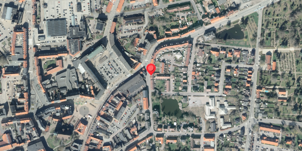 Oversvømmelsesrisiko fra vandløb på Skolegade 3A, . , 4200 Slagelse