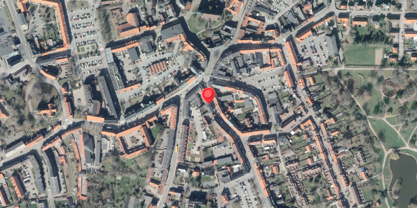 Oversvømmelsesrisiko fra vandløb på Slotsgade 4B, st. , 4200 Slagelse