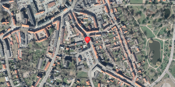 Oversvømmelsesrisiko fra vandløb på Slotsgade 22, . , 4200 Slagelse