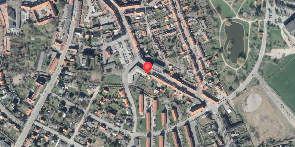 Oversvømmelsesrisiko fra vandløb på Slotsgade 32A, . , 4200 Slagelse