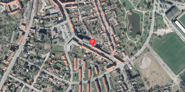 Oversvømmelsesrisiko fra vandløb på Slotsgade 37, . , 4200 Slagelse