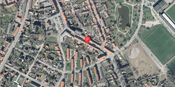Oversvømmelsesrisiko fra vandløb på Slotsgade 40C, . , 4200 Slagelse