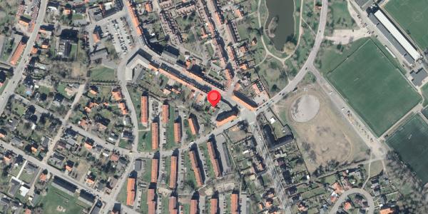 Oversvømmelsesrisiko fra vandløb på Slotsgade 48B, 4200 Slagelse