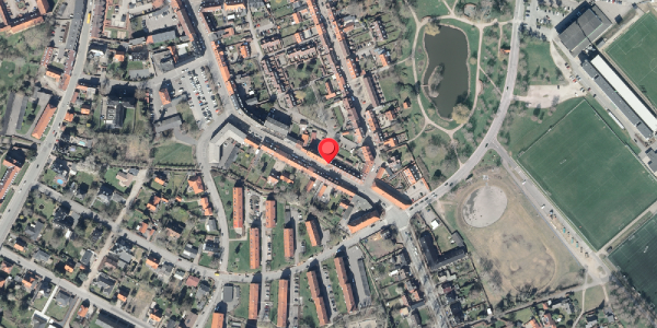 Oversvømmelsesrisiko fra vandløb på Slotsgade 51A, . , 4200 Slagelse