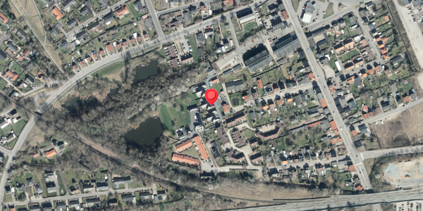 Oversvømmelsesrisiko fra vandløb på Trekanten 14D, . , 4200 Slagelse