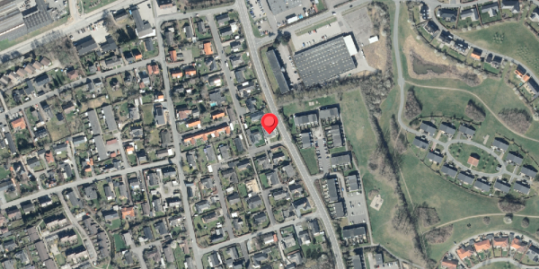 Oversvømmelsesrisiko fra vandløb på Venusvej 2, 4200 Slagelse